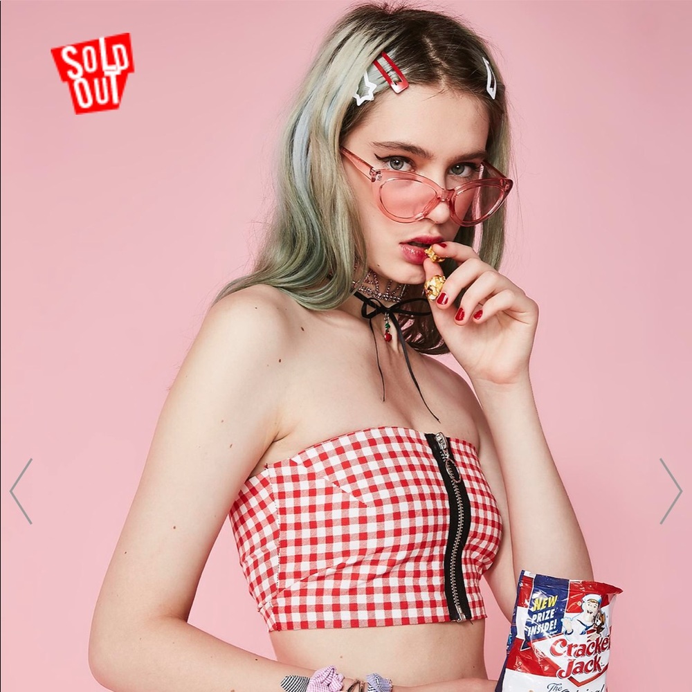 NOT UR SWEETHEART TUBE TOP